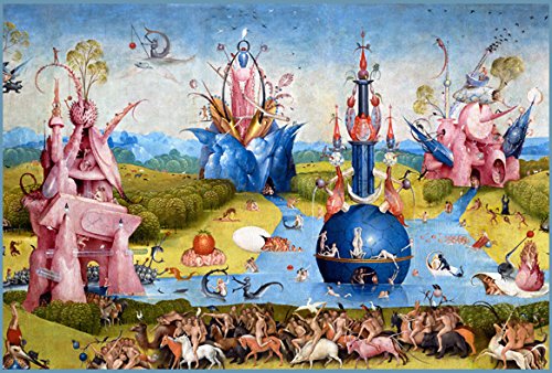 Amazon | BiblioArt Post Card Series ヒエロニムス・ボス『快楽の園